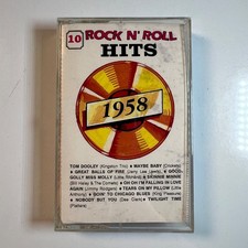 10 Rock N Roll Hits 1958 Cassette 50s Rockabilly Doo Wop Oldies