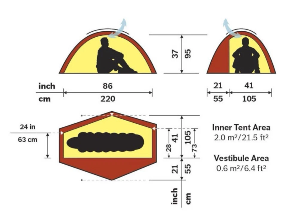 Hilleberg Soulo Tent Ultralight 1-Person NO RESERVE! - Image 2 of 4