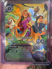Disney Lorcana Rapunzel  Flynn Rider Unlikely Pair Enchanted Foil 239/207