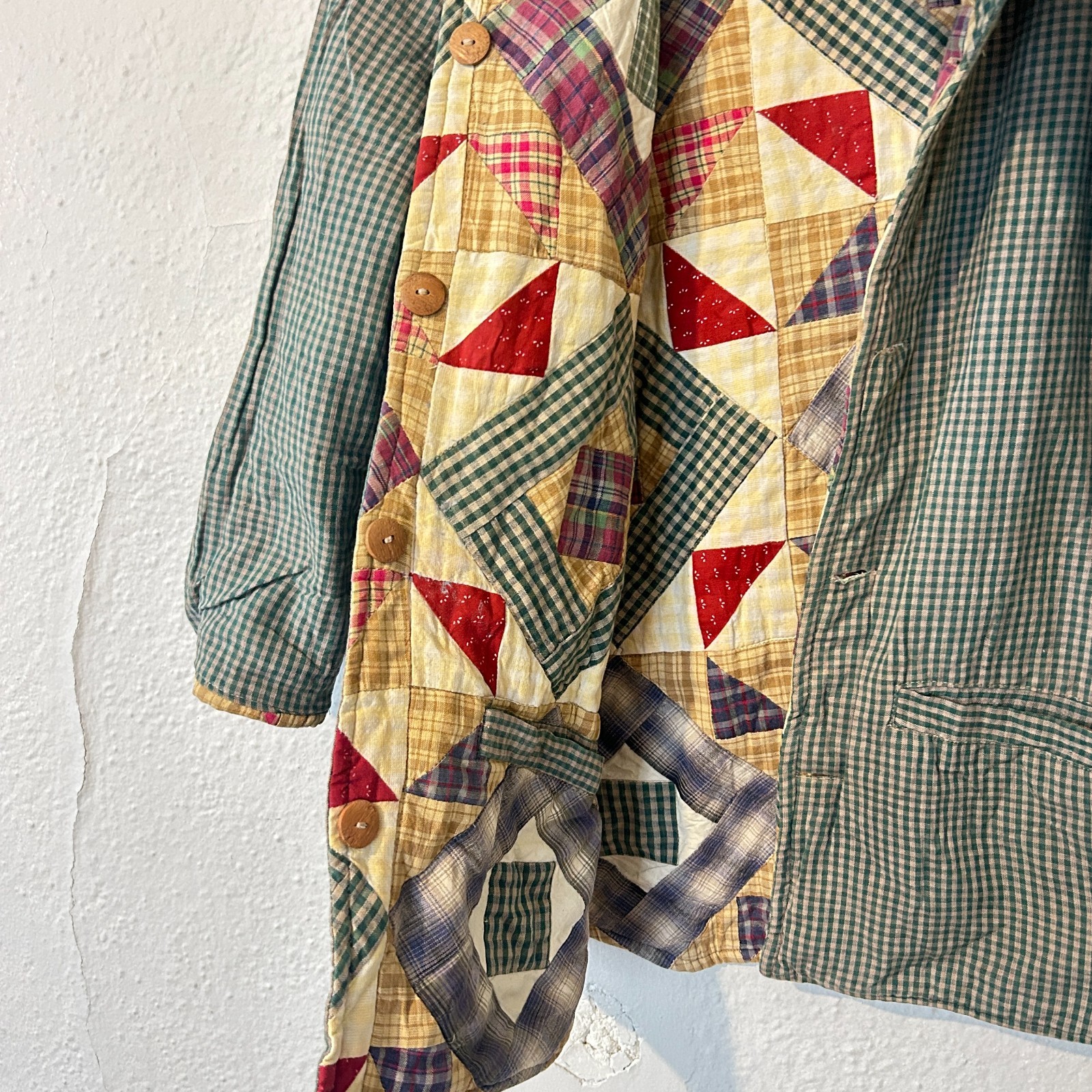 PATCH MAGIC Womens L Patchwork Quilted Reversible… - image 12