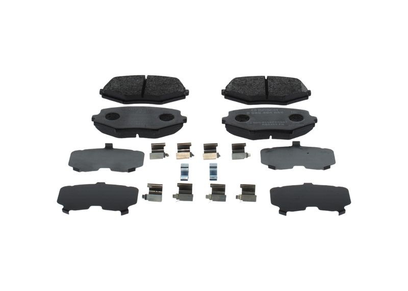 Plaquettes de frein BOSCH 0986494655 pour disques de MAZDA 3