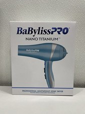 Babyliss Pro Nano Titanium Professional Lightweight Ionic Dryer, Blue
