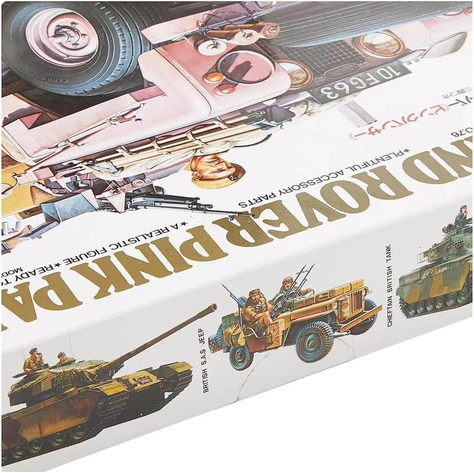 Tamiya 300035076 Land Rover Rosa 35076 SAS British Panther 1:35 Modelo Militar K Foto 3 de 4