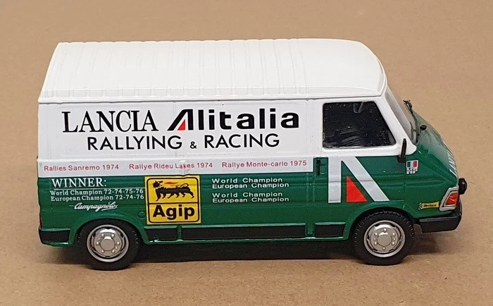 Altaya 1/43 Scale AL21525 - Iveco Van Lancia Alitalia - White/Green — 第 3/4 张图片