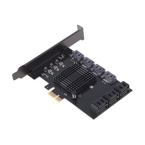 10-port SATA3.0 PCI-E Expansion Card for Miner Mining Scratch-resistant - Afbeelding 3 van 8