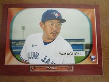 2020  TOPPS ARCHIVES   1955 BOWMAN ARCHIVES  SHUN YAMAGUCHI  # B55-17  BLUE JAYS