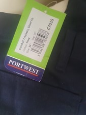 Portwest C701 Combat Trousers Navy Blue 34" 29"