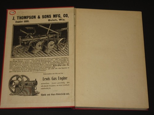 Germania Kalender 1904 1st Ed German Calendar/Almanac GEORGE BRUMDER Milwaukee - Bild 3 von 10
