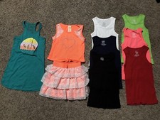 Girl  s-Size 6-Tank Tops  Dress Lot of 9 