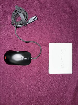BenQ Zowie S2-C Symmetrical Gaming Mouse Professional Esports Paracord Black