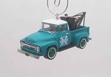 Christmas Ornament for Ltd Ed 1956 F-100 Truck Blue Green