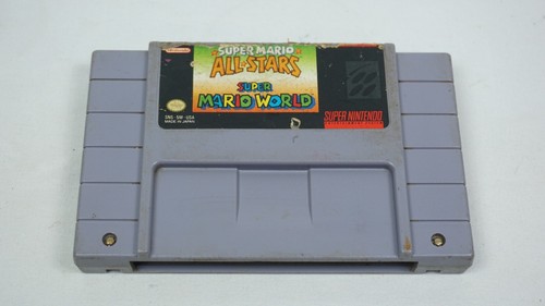 Super Nintendo SNES Console Bundle Super Mario All Stars Super + Mario World - Picture 10 of 20