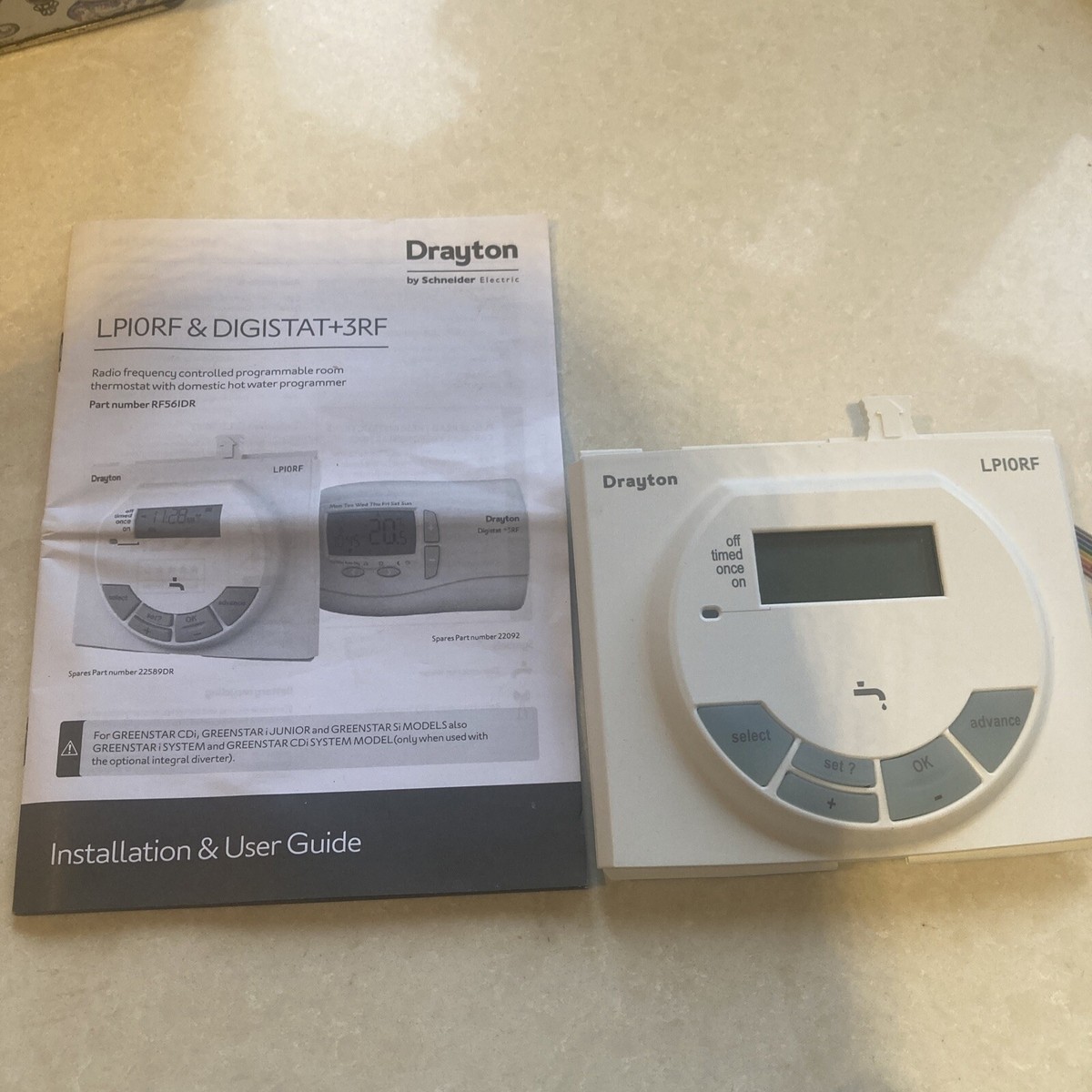 Worcester Bosch Drayton Digistat 3rf Manual Instructions Digistat