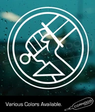 Paranormal Research and Defense STICKER VINYL DECAL DARK HORSE  HELLBOY ABE