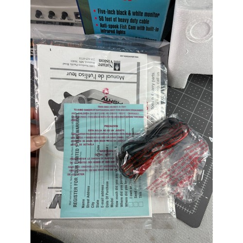 -NEW- Fish TV 7 Underwater Viewing System Camera & Monitor - Picture 6 of 6