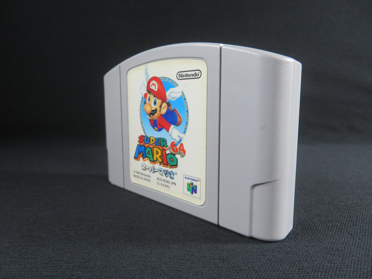 N64 Super mario 64 Nintendo Japan games Authentic cartridge