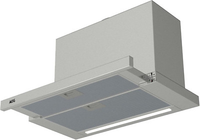 AEG DPE5660M 5000 Extractor Flachschirmhaube 60 cm Grau