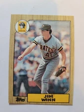 1987 TOPPS JIM WINN #262 NM