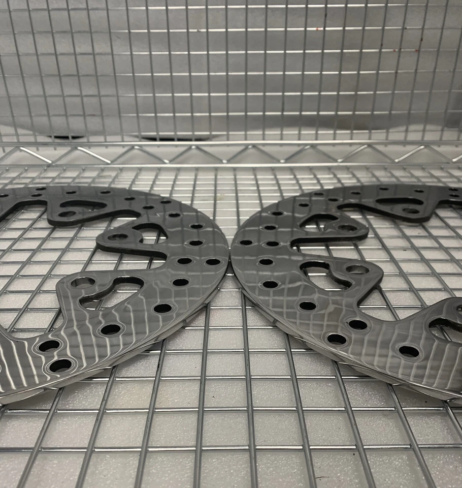 ПЕРЕДНИЕ ПОЛИРОВАННЫЕ РОТОРЫ HARLEY CVO 2009 UP TOURING ELECTRA GLIDE 41300019 ПРЯМЫЕ - Изображение 3 из 4