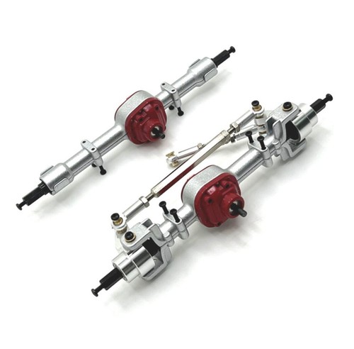 For 1/12 Scale MN82 LC79 MN78 rc car Upgrade part Metal Front rear axle assembly - 第 7/21 張圖片