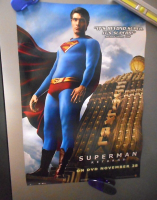 Superman Returns movie poster : Brandon Routh poster : 13 x 20