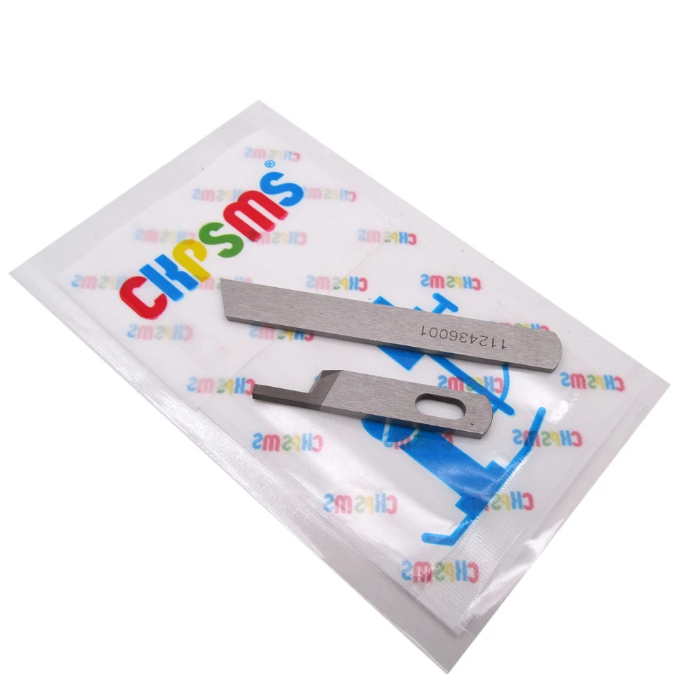 1SET Upper & Lower Knife FOR Brother EF4-B511 EF4-B531 MA4-B55 Series Overlocker - Image 2 of 2