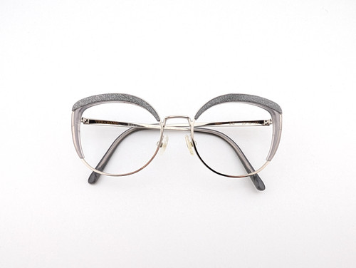 Vera Wang Eyeglasses, Frames Only, V601 DO, 53-18-138, Dove Shimmer