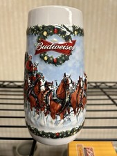 Budweiser 2009 Holiday Stein Mug No Box