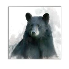 Wexford Home Rainsoft Bear Gallery Wrapped Canvas Wall Art