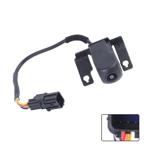 New One Pcs Black Rear View Parking Backup Camera Fit For Hyundai 957604h000 - Picture 2 of 6