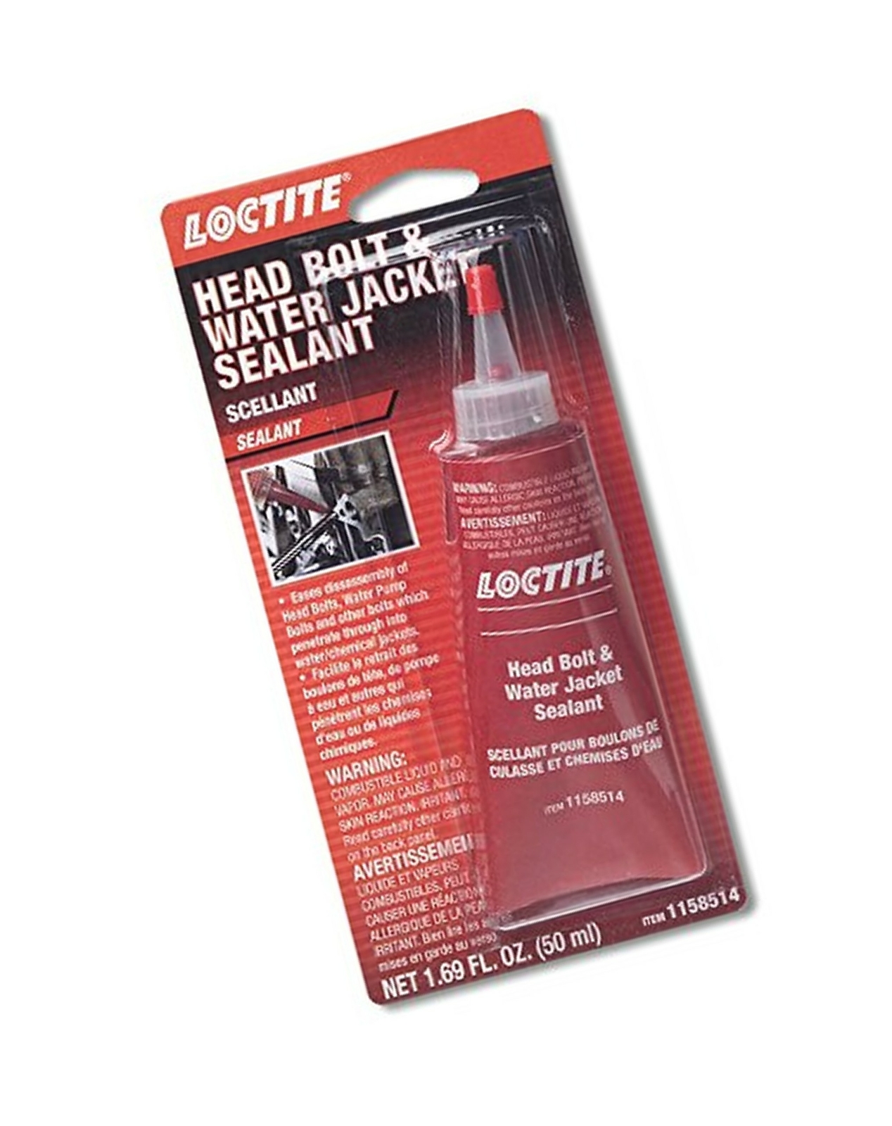 Loctite 1158514 Head Bolt and Water Jacket Sealant, 50milliliter Tube