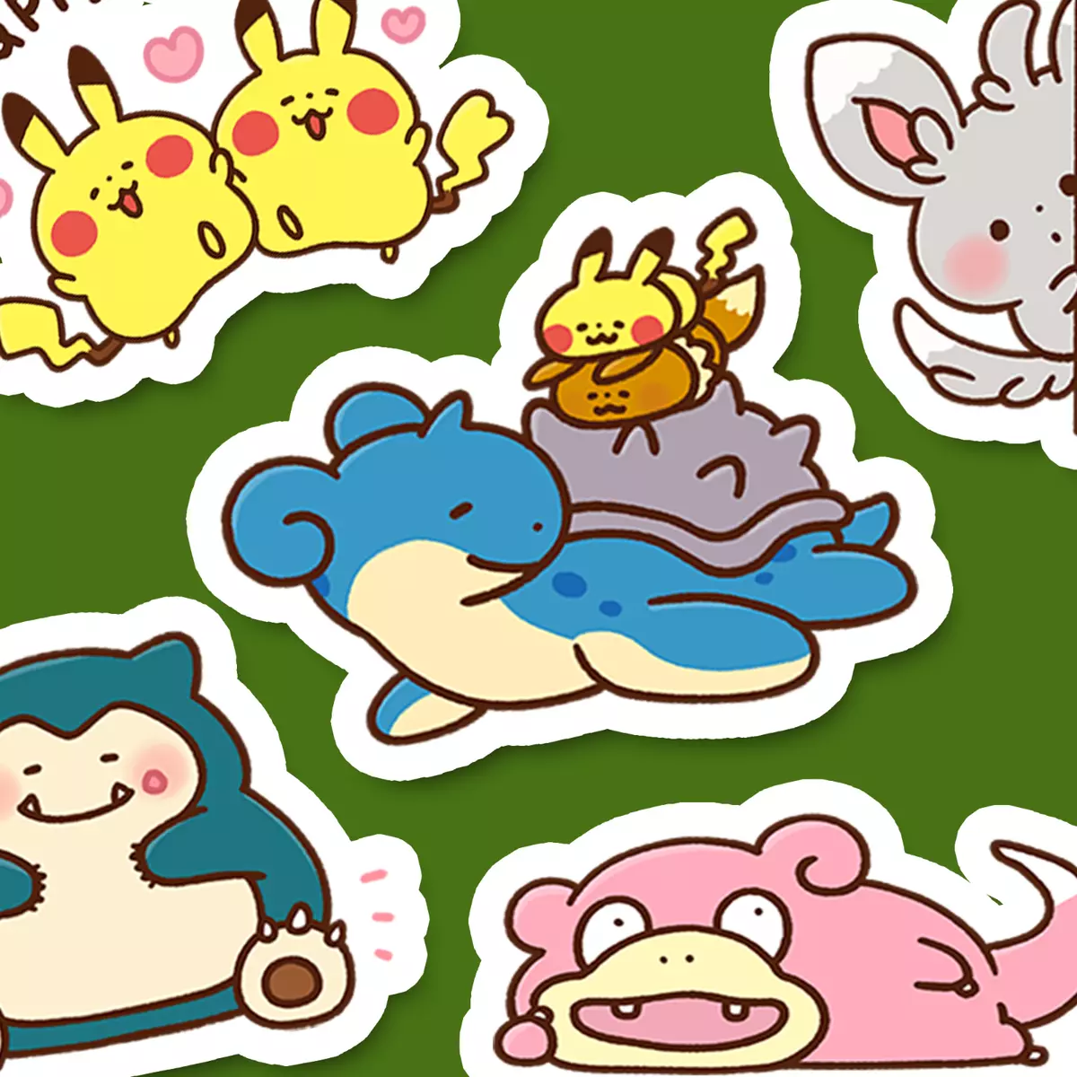 Kawaii Pokemon Stickers - Journal, Diary Stickers, Kawaii Stickers [27 pc]