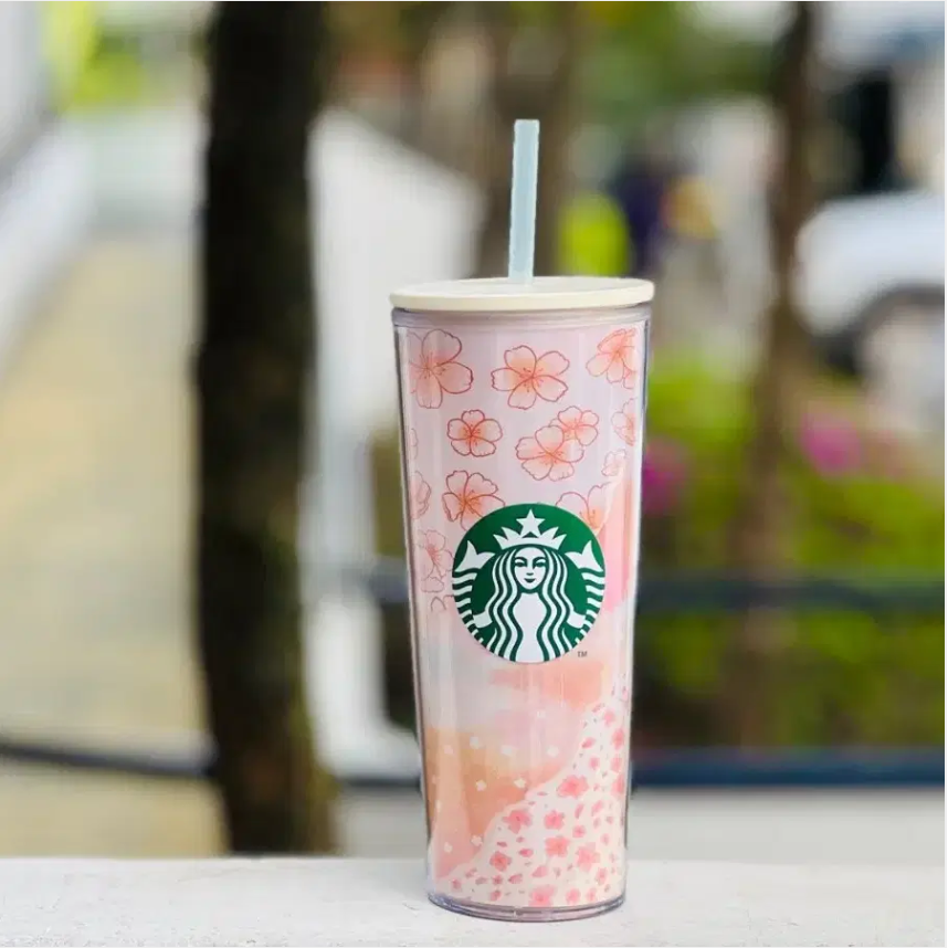 Starbucks 2025 Japan SAKURA Cherry Blossom Reusable Cold Cup
