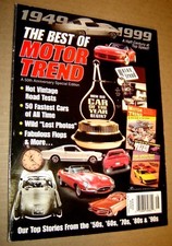 MOTOR TREND VINTAGE CAR MAGAZINE 1999 DECEMBER BEST OF CORVETTE VIPER MUSTANG 