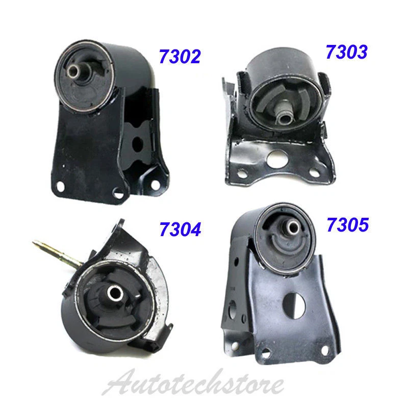 Juego de montaje de motor de transmisión automática 4 piezas para Infiniti I30 Nissan Máxima 3,0/3,5 L Foto 2 de 4