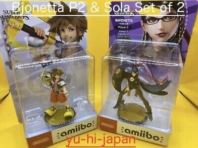 amiibo　クラウド二種　ベヨネッタ二種セット amiibo ベヨネッタ 2P 2体セット BAYONETTA スマブラアミーボ