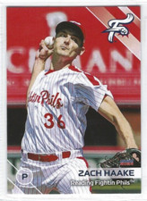 2024 Reading Fightin Phils 2nd Edition (AA-Phila. Phillies) Zach Haake