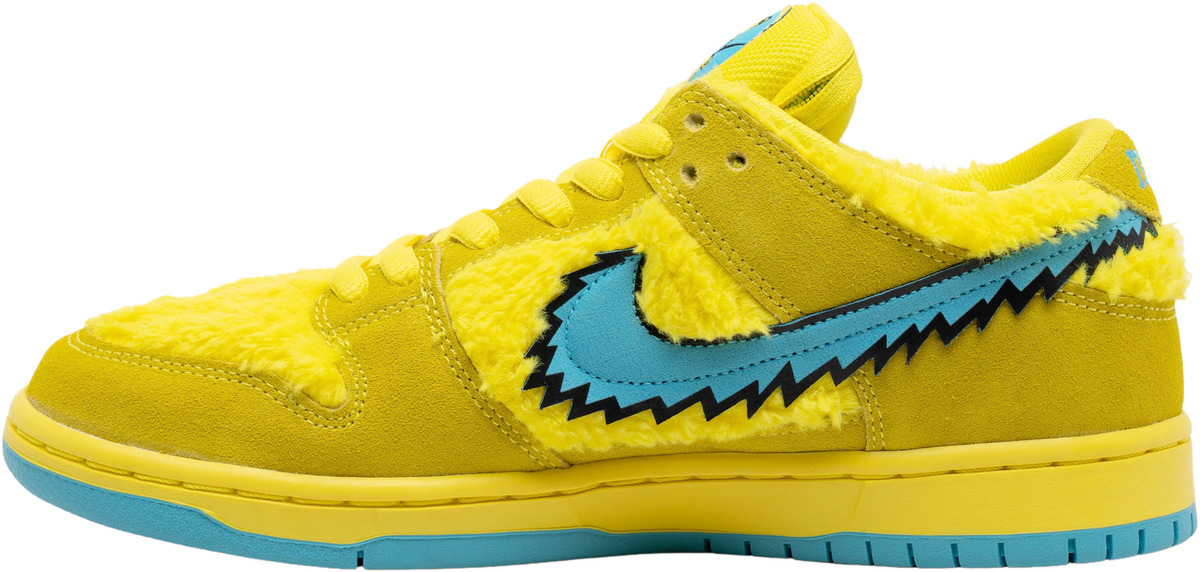 Nike Dunk Low SB x Grateful Dead Yellow Bear for Sale, Authenticity  Guaranteed