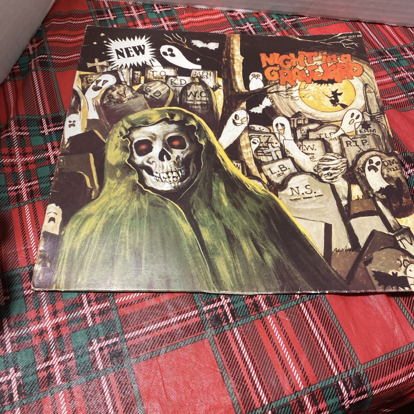 Night In A Graveyard, Album COVER ONLY NO DISC. Very Cool Cover