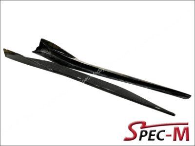 Z51 REAL CARBON FIBER Ground Effects Side Skirts Lip For 2020+ Corvette C8 CF