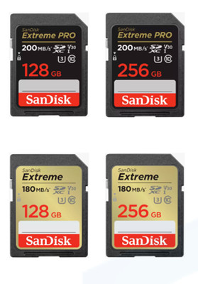 SanDisk Ultra Extreme PRO SD Karte 128 GB 256GB SDXC klass 10 Speicher card