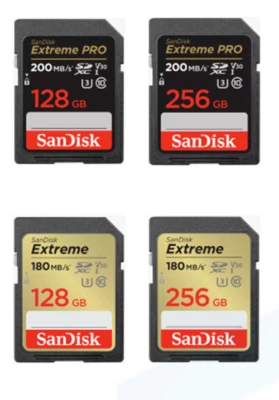 Scheda SD SanDisk Ultra Extreme PRO 128 GB 256 GB SDXC classe 10 scheda di memoria