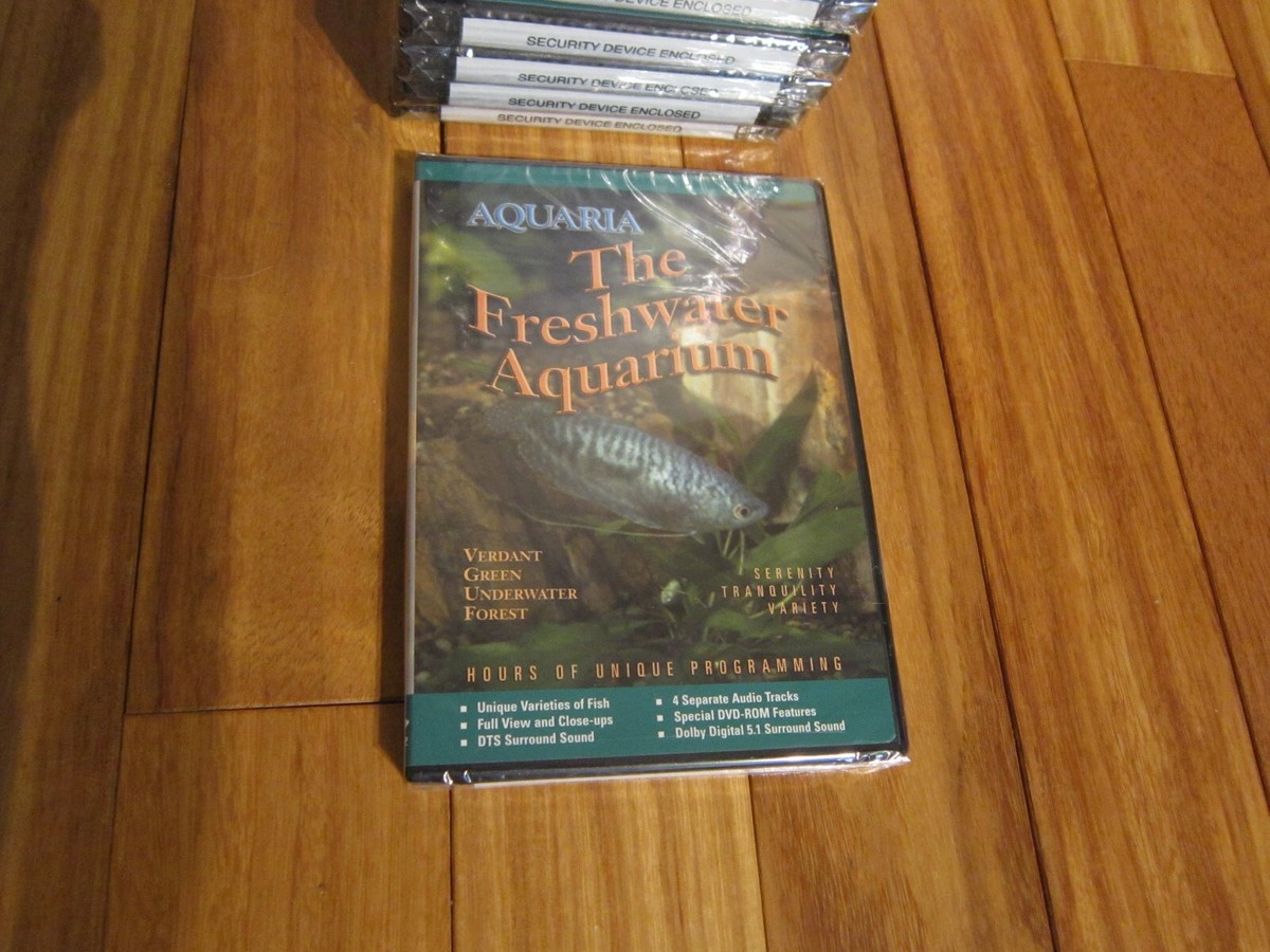 Relaxing Aquarium FRESHWATER AQUARIUM Relax DVD Lot OF 12