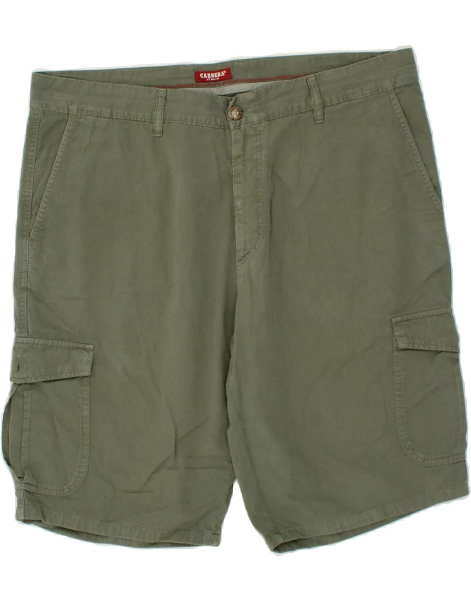 Short Chino Homme Carrera Taille 32 Gris Moyen - État Très Bon, Occasion