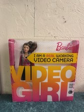 Barbie Video Girl Doll Brunette Video Camera & LCD Screen NEW IN BOX 2009  