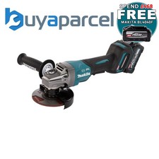 Makita GA013GD201 XGT 40V Max BL Paddle Switch Grinder 125mm 40V 2x 2.5Ah Li-ion