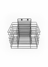 Art Drying Rack WallMounted Painting Rack 8 Removable Shelves Studio Unit