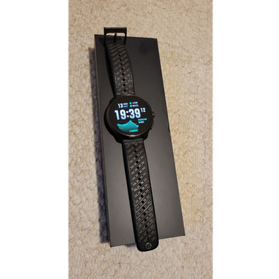 Suunto Race 2 Titanium 45mm Smartwatch Black Silicone Band 32GB Water-Res