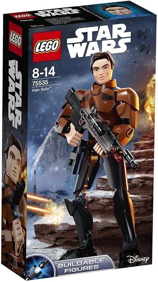 LEGO 75535 - LEGO STAR WARS -Personaggio di Han Solo- NUOVO- FUORI CATALOGO