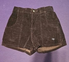 Vintage 80  s Ocean Pacific Corduroy Shorts Women  s 26 Long Riders USA Made Surf